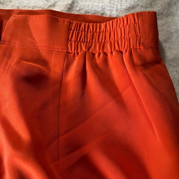 100% SILK DANA BUCHMAN MIDI SKIRT Sz10 - Picture 9 of 12